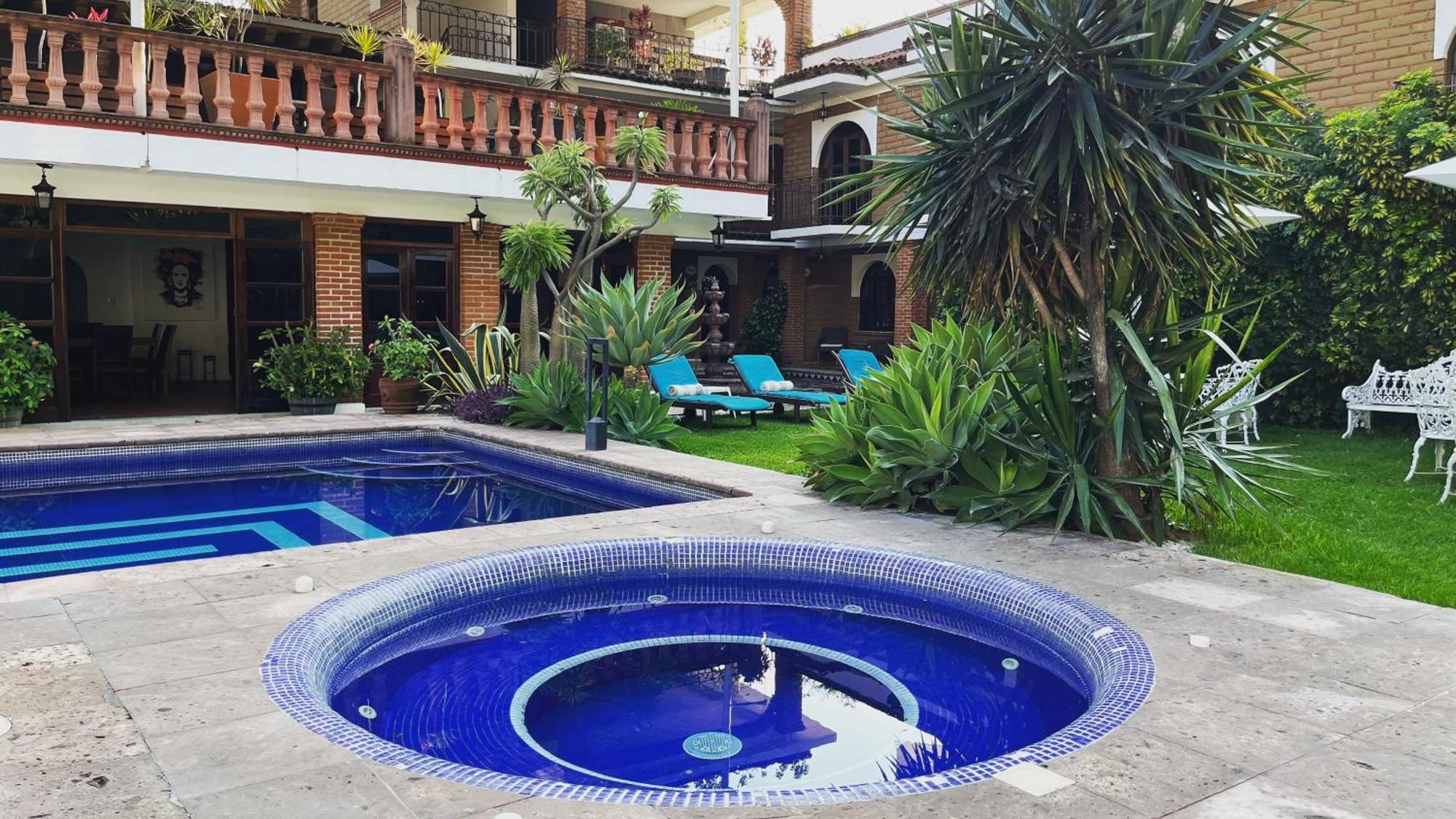 Hotel Hacienda Ventana Del Cielo テポストラン エクステリア 写真